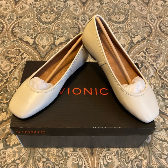 New Vionic Orinda Square Toe Ballet Flat Women’s Sz 6.5 - Picture 10 of 14